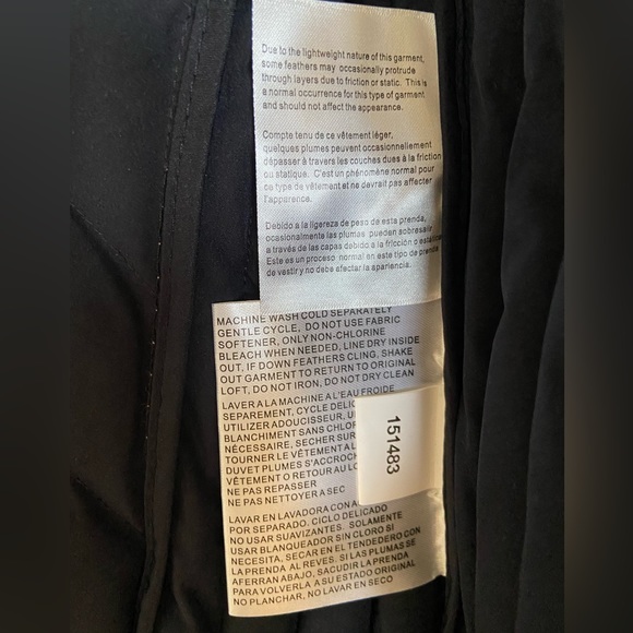 NEW Michael Kors Women’s Packable Down Fill Puffer Jacket Coat Dark Navy S, M. - Picture 8 of 8